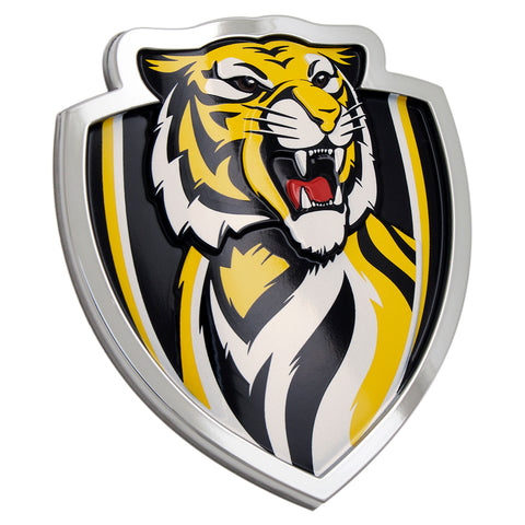Richmond Tigers 3D Peel-N-Stick Chrome Car Badge Decal Coated Auto Sticker