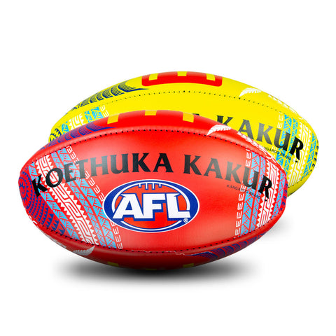 Sherrin 2024 SDNR Indigenous Leather Official Game Football size 5
