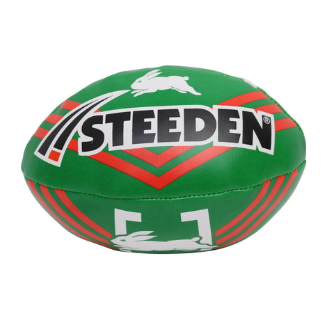 South Sydney Rabbitohs NRL Steeden Supporter Sponge Ball 6 inch