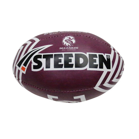 Manly Sea Eagles NRL Steeden Supporter Sponge Ball 6 inch