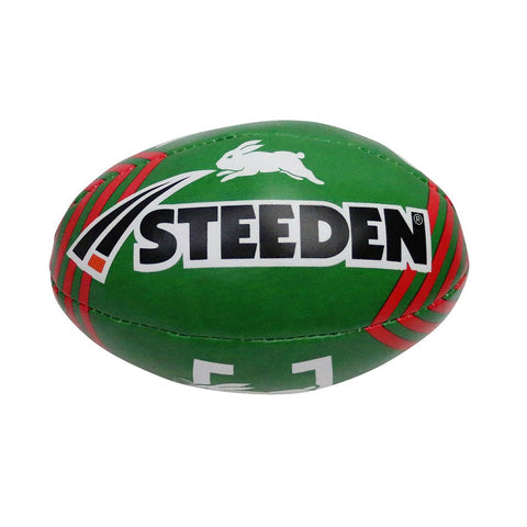 South Sydney Rabbitohs NRL Steeden Supporter Sponge Ball 6 inch