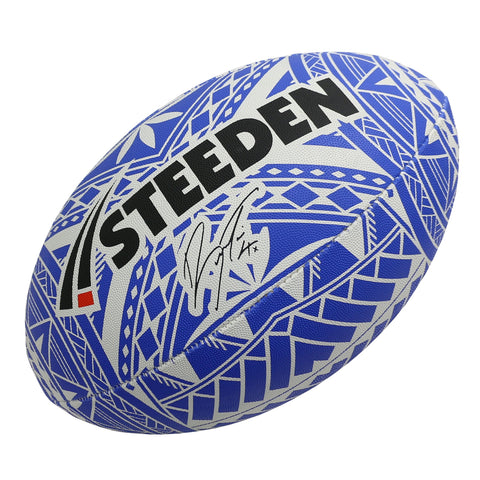 Penrith Panthers NRL Steeden Brian To'o Signature Ball size 5