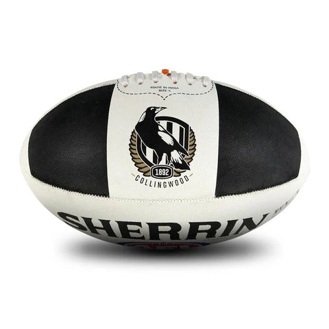 Collingwood Magpies Sherrin Club Football size 5