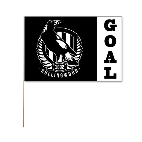 Collingwood Magpies Large Flag GOAL 60 x 90cm