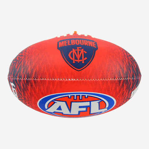 Melbourne Demons Aura Synthetic Football size 3