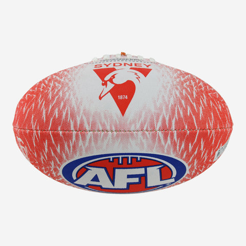 Sydney Swans Aura Synthetic Football size 3