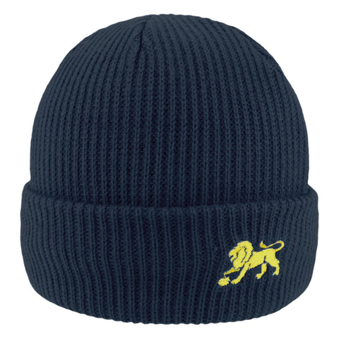 Brisbane Lions Mens Adults Wharfie Beanie