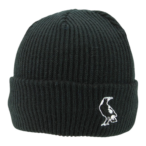 Collingwood Magpies Mens Adults Wharfie Beanie