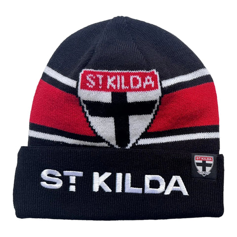 St Kilda Saints AFL Mens Reversible Transform Beanie