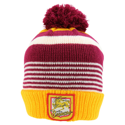 Brisbane Broncos NRL Retro Beanie