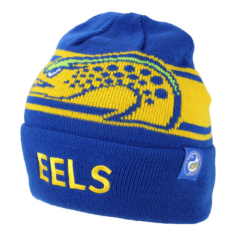 Parramatta Eels NRL Mens Reversible Transform Beanie