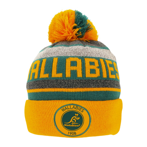 Wallabies Rugby Union Mens Adults Tundra Beanie