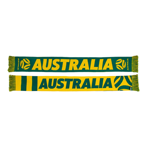 Football Australia Defender Scarf - Official Socceroos & Matildas Supporter Knit