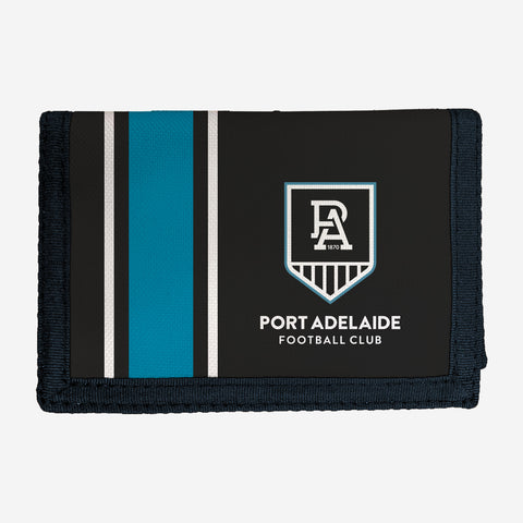 Port Adelaide Power AFL GT Velcro Wallet
