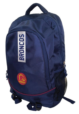 Brisbane Broncos NRL Stirling Backpack Bag