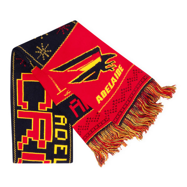 Adelaide Crows Mens Adults Winter Wonderland Ugly Scarf