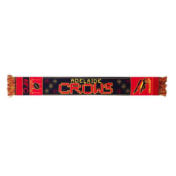 Adelaide Crows Mens Adults Winter Wonderland Ugly Scarf