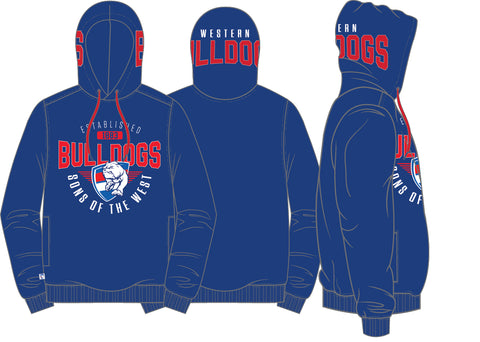 Western Bulldogs Kids Youths Supporter Hoodie