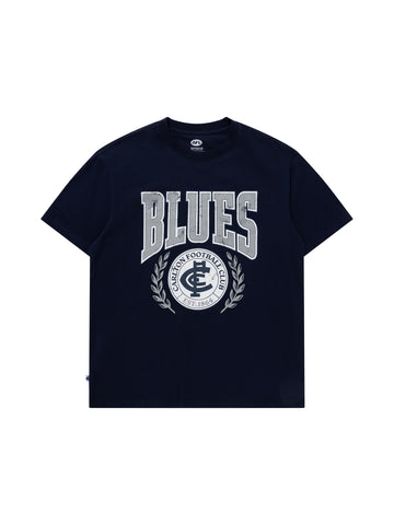 Carlton Blues Mens Adults Arch Graphic Tee
