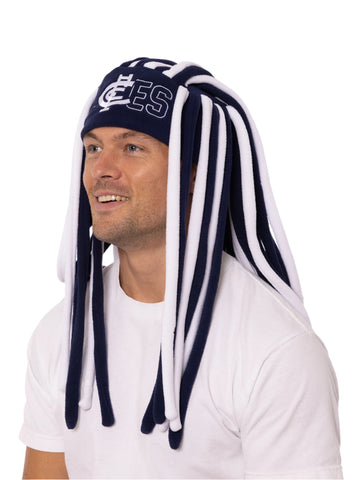 Carlton Blues Dreadlock Pez Beanie Fun Hat