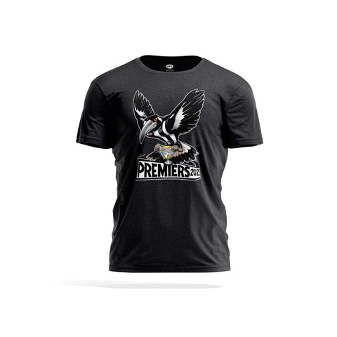 Collingwood Magpies 2023 Premiers Mens Adults Mark Knight Tee