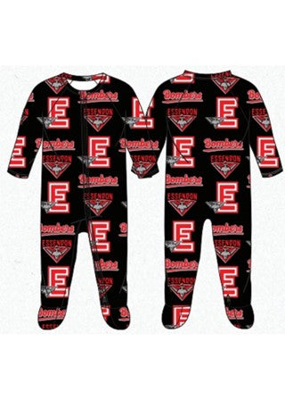 Essendon Bombers Baby Infant Coverall Romper Onesie