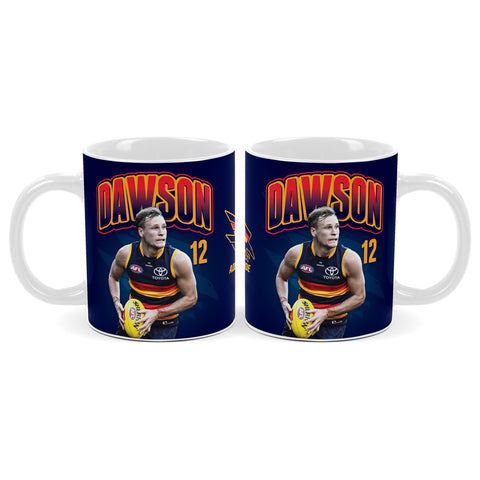 Adelaide Crows AFL Player Mug Jordan Dawson