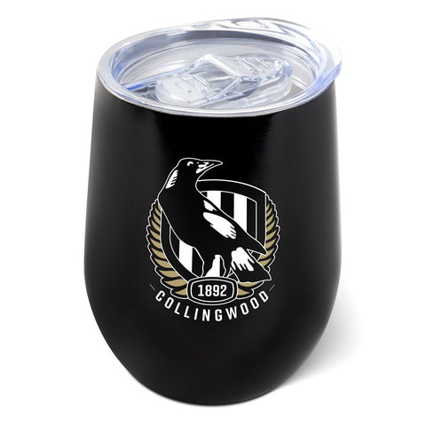 Collingwood Magpies Stainless Steel Travel Tumbler