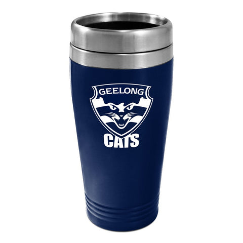 Geelong Cats AFL Stainless Steel Travel Mug