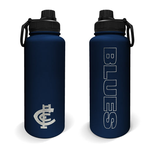 Carlton Blues Stainless Steel 960ml Drink Bottle