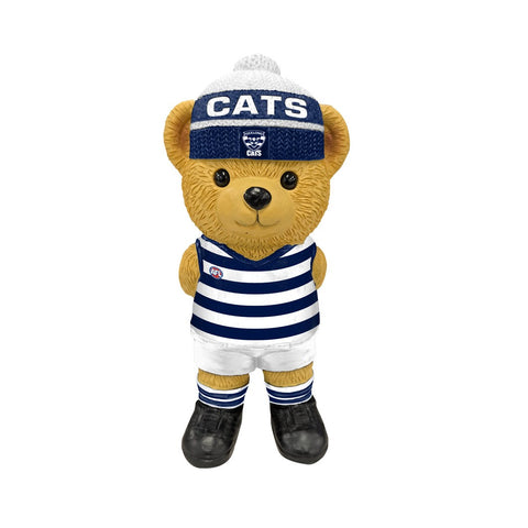 Geelong Cats AFL Resin Bear Statue 22cm