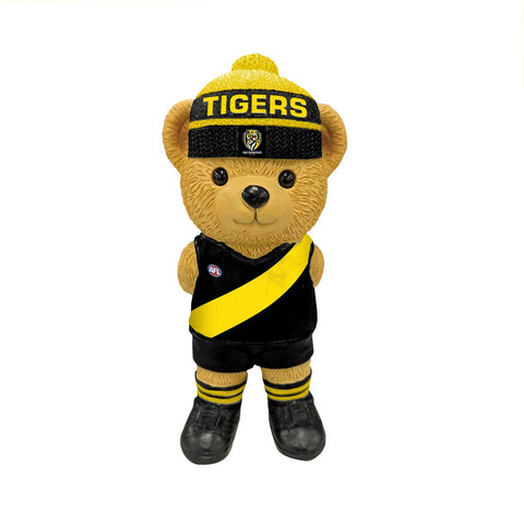 Richmond Tigers AFL Resin Bear Statue 22cm