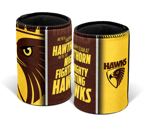 Hawthorn Hawks Team Song Can Cooler Stubby Holder