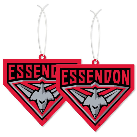 Essendon Bombers AFL Set of 2 Air Fresheners