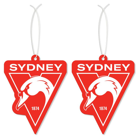Sydney Swans AFL Set of 2 Air Fresheners