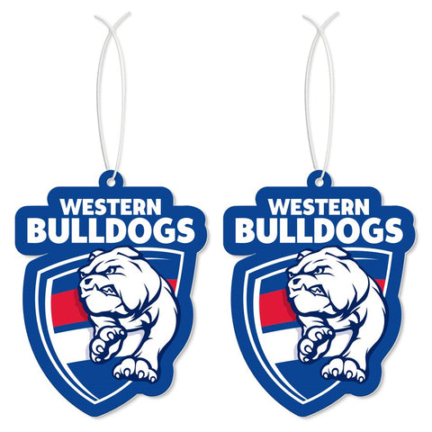 Western Bulldogs AFL Set of 2 Air Fresheners