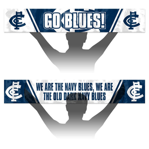 Carlton Blues Banner Flag