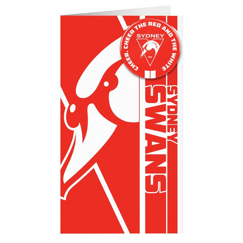 Sydney Swans Badge Card