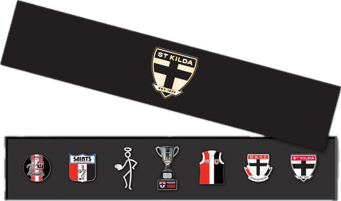 St Kilda Saints Evolution Lapel Pin Badge Collectors Set