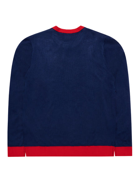 Melbourne Demons Mens Adults Winter Knit Sweater
