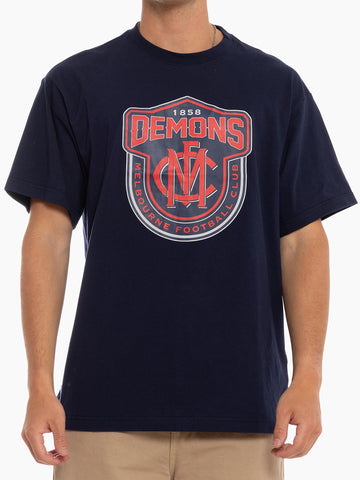 Melbourne Demons Mens Adults Supporter Tee
