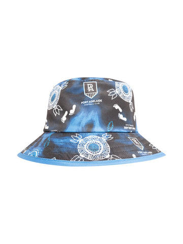 Port Adelaide Power Mens Adults Indigenous Bucket Hat