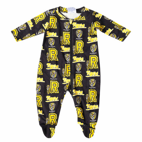 Richmond Tigers Baby Infant Coverall Romper Onesie