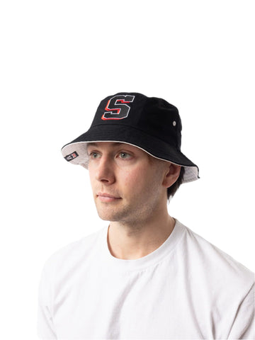 St Kilda Saints Mens Adults Letter Graphic Bucket Hat