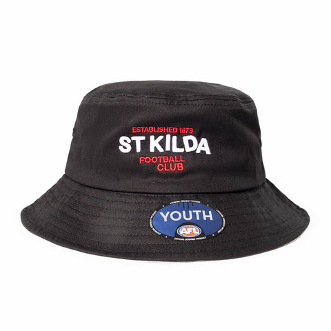 St Kilda Saints Youth Kids Graphic Bucket Hat