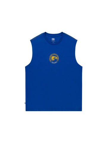 West Coast Eagles Mens Adults Arch Graphic Tank Top