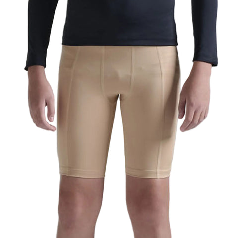 2XU Core Boys Compression Shorts Beige Beige CA7490b-BGE/BGE
