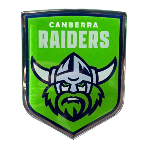 Canberra Raiders NRL Premium Chrome Logo Decal Sticker
