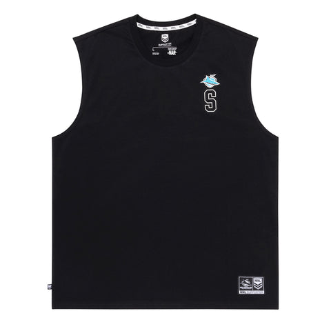 Cronulla Sharks NRL Mens Adults Muscle Tank