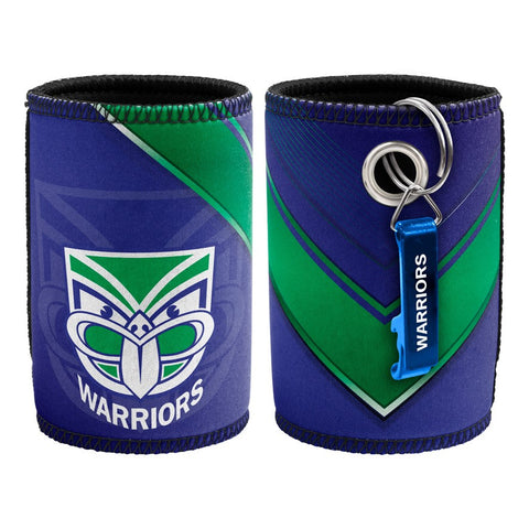 New Zealand Warriors NRL Can Cooler with Bottle Opener